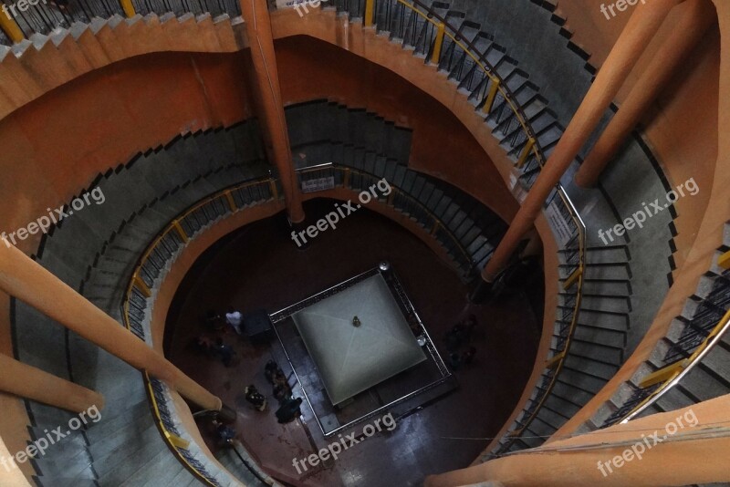 Tomb Of Basavanna Kudalasangama Staircase Corkscrew Stairs Spiral Stair