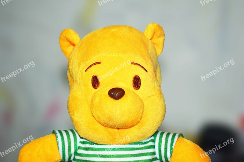 Whinny The Pooh Teddy Bear Cute Toy Children