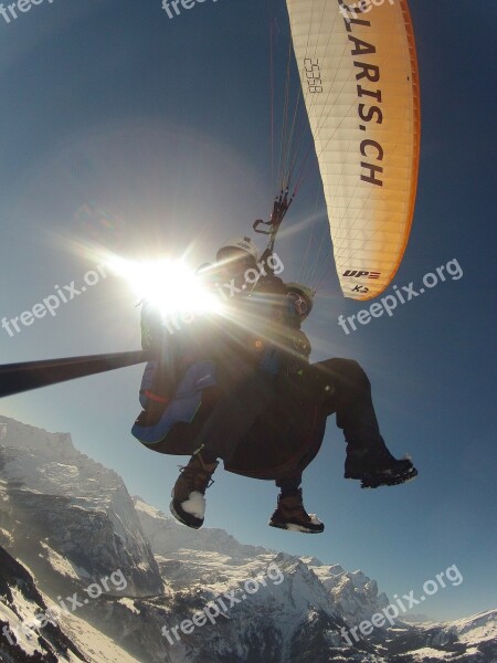 Volaris Paragliding Tandem Flight Paragliding Central Switzerland Lucerne