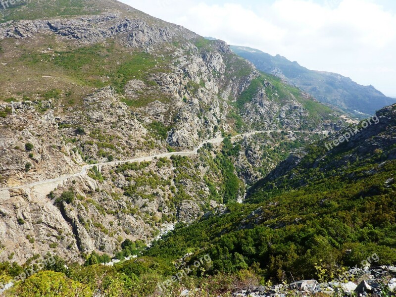 Corsica Coast Coastal Road France Lee St