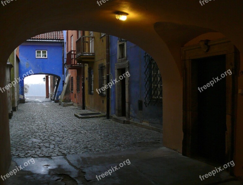 Warsaw Old Town Alley Free Photos