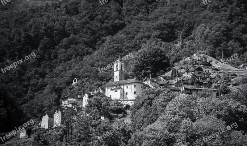 Bergdorf Stone House Switzerland House Mountains