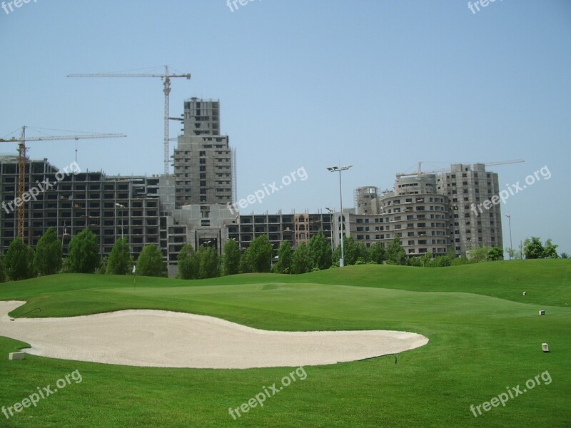 Golf Course Golf Uae Dubai United Arab Emirates