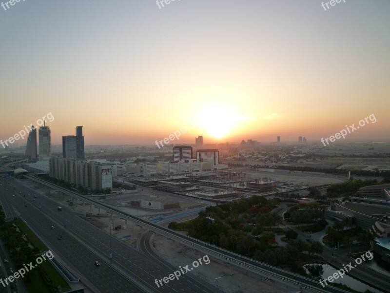 Dubai United Arab Emirates Uae City Road