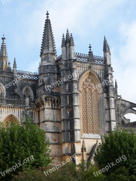 Church Batalha Unesco Building Architecture