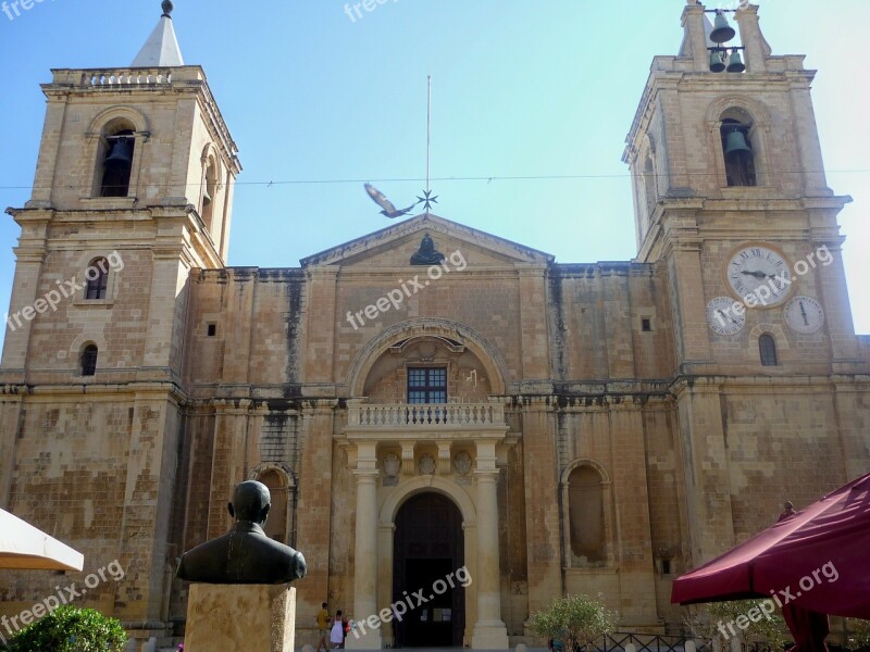 Valetta Malta St John Cathedral Church Free Photos