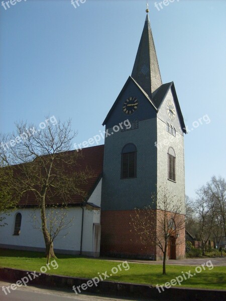 Church Building Germany Architecture Steeple