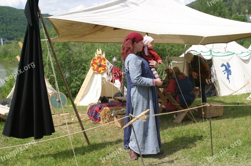 Middle Ages Medieval Festival Riedenburg Altmühl Valley Altmühltal Nature Park