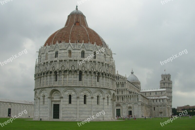 Pisa Tower Leaning Tower Basilica Free Photos