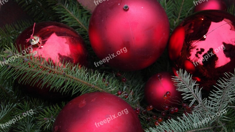 Christmas Balls Advent Atmosphere Christmas Christmas Ornament