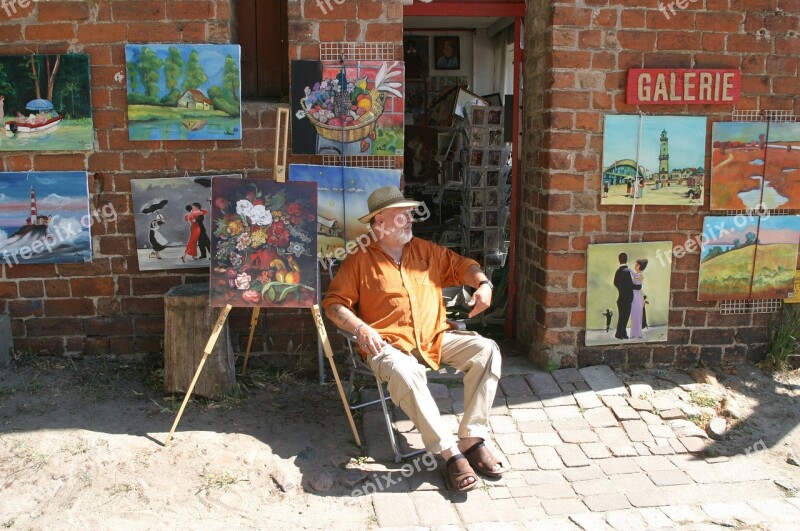 Artists Mecklenburg Western Pomerania Life Artist Painter Atelier