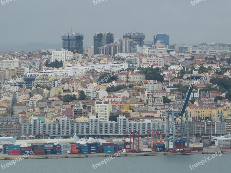 Lisbon Portugal Tejo River Historically