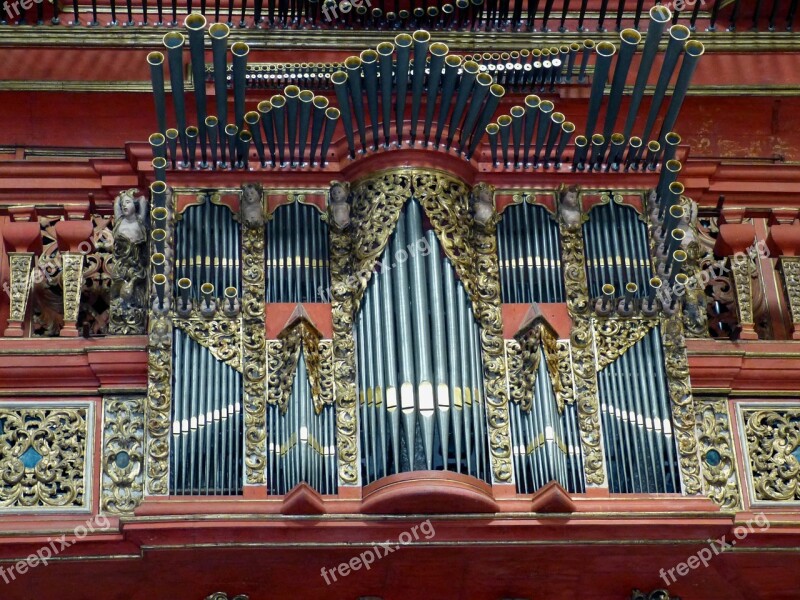 Organ Musical Instrument Music Church Instrument