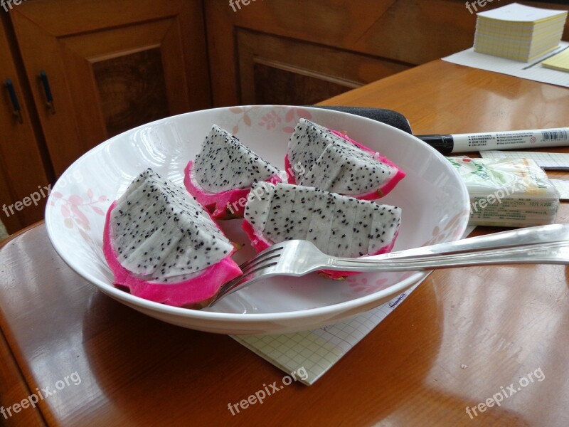 Dragon Fruit Fruit Exotic China Asia