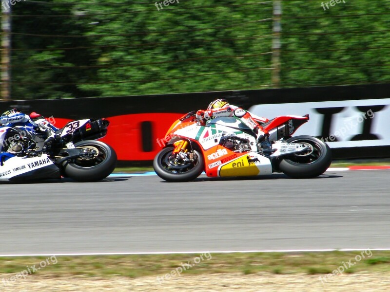 Marco Melandri Max Biaggi Racing Racing Motorcycle Racing Bike