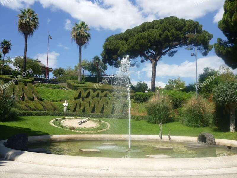 Sicily Catania Park Italy Free Photos