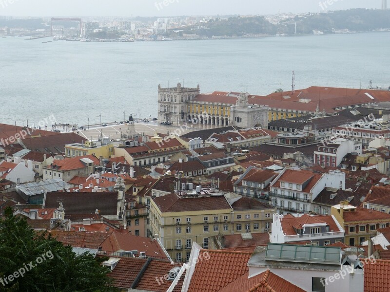 Lisbon Historic Center Portugal Architecture Outlook