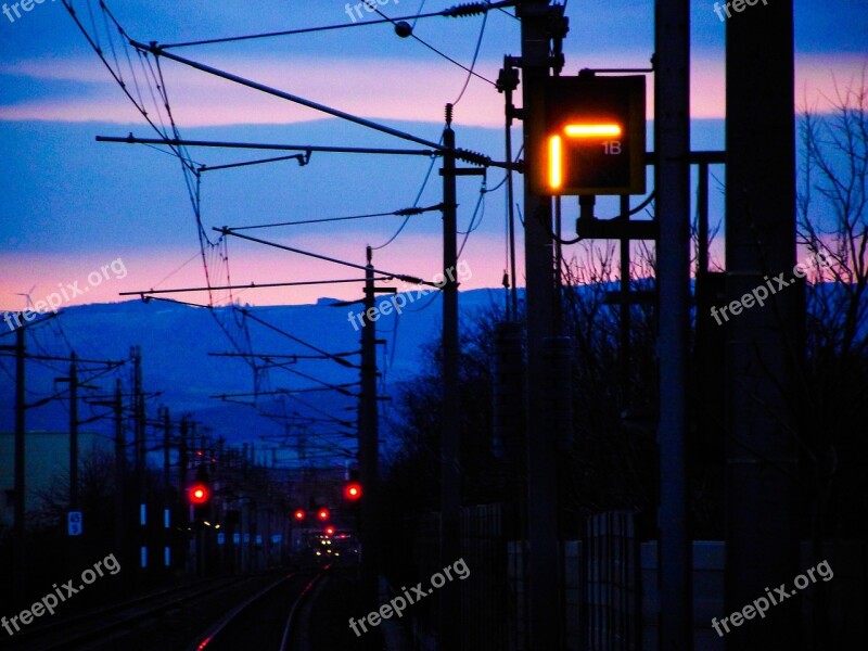 Train Railway Line Travel Gleise Rails