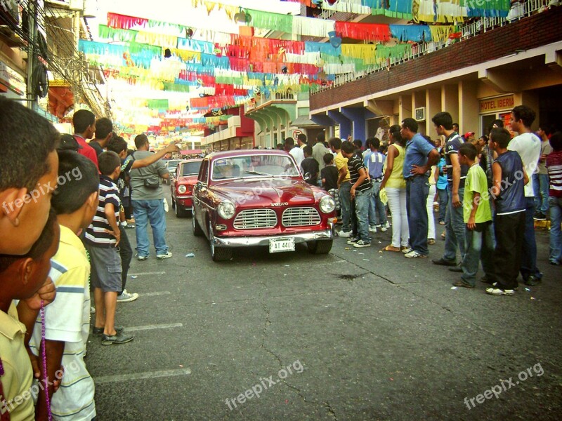 Parade Carnival Colors Classic Auto Free Photos