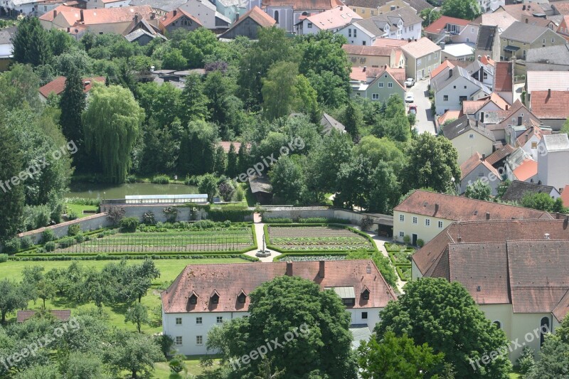 Dietfurt In The Altmühl Valley View Medieval Place City Church