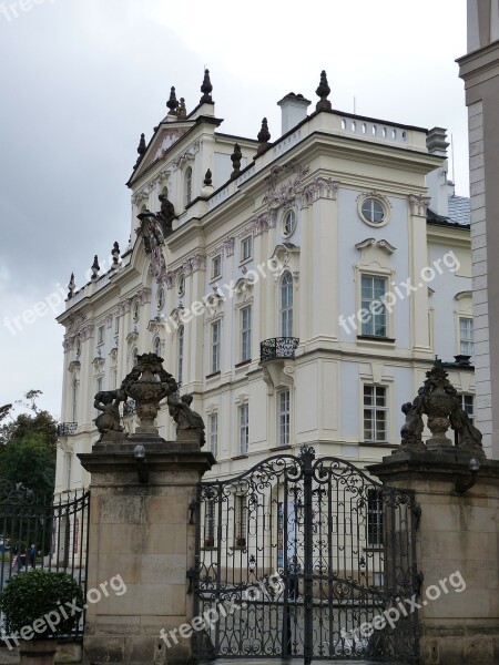 Prague Czech Republic Palace Free Photos