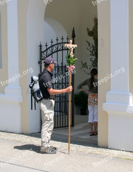 Pilgrim Church Wall Rider Place Of Pilgrimage Bed Brunn