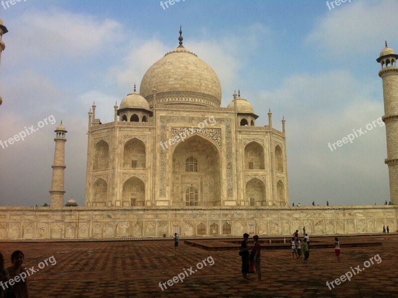 Taj Mahal India Rajasthan Free Photos