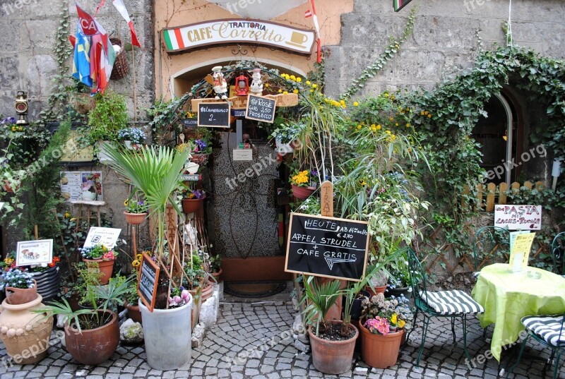 Austria Hall In Tirol Tyrol Cafe Trattoria