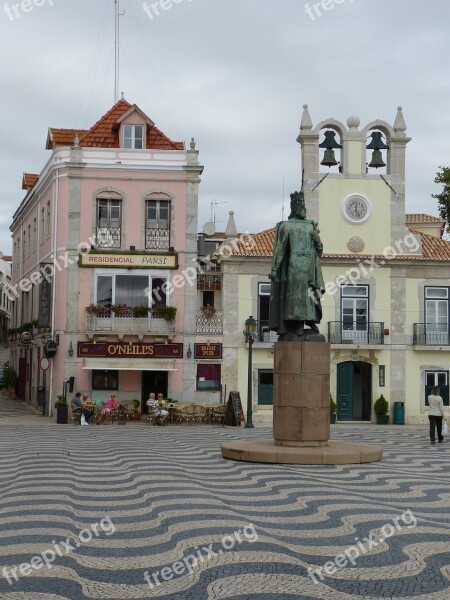 Cascais Portugal Space Monument Statue