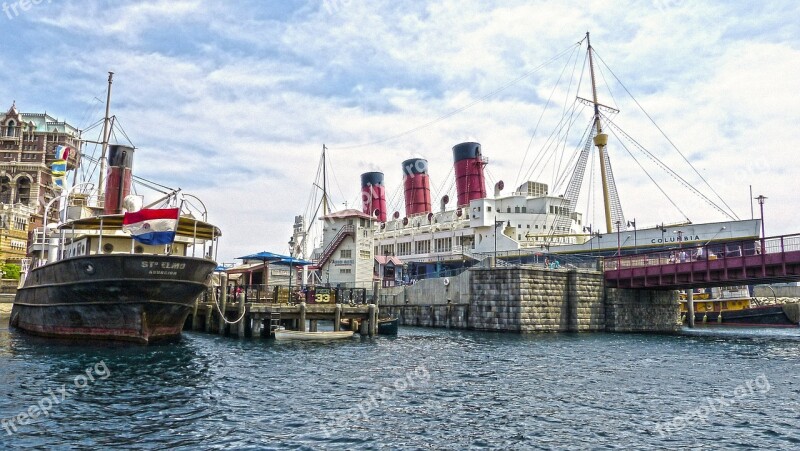 Harbor Ship Water Sea Harbour View