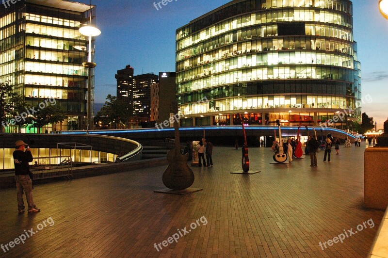 The Waterfront Evening Guitars Spacer London