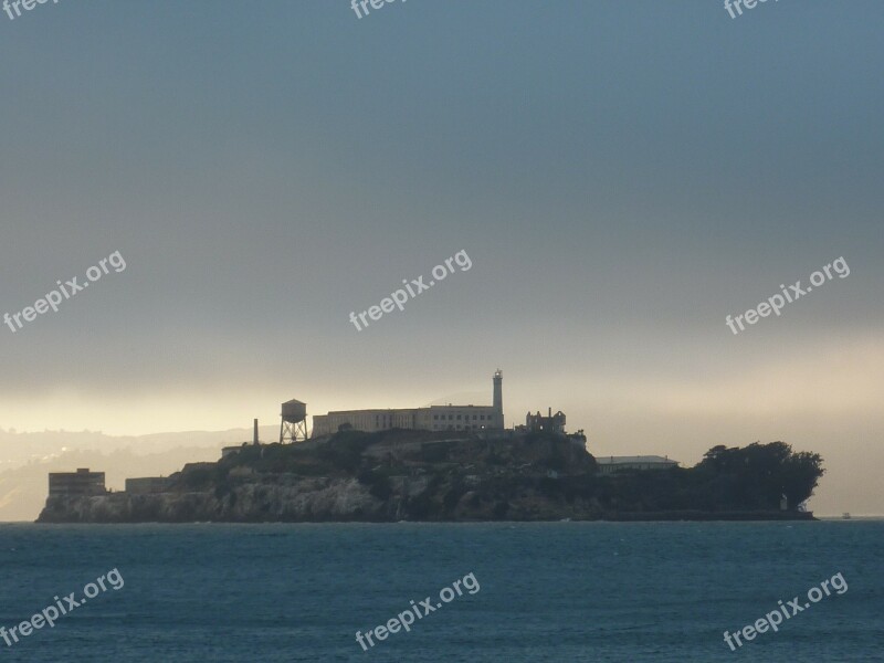 Alcatraz San Francisco Prison Cell Tract Crime