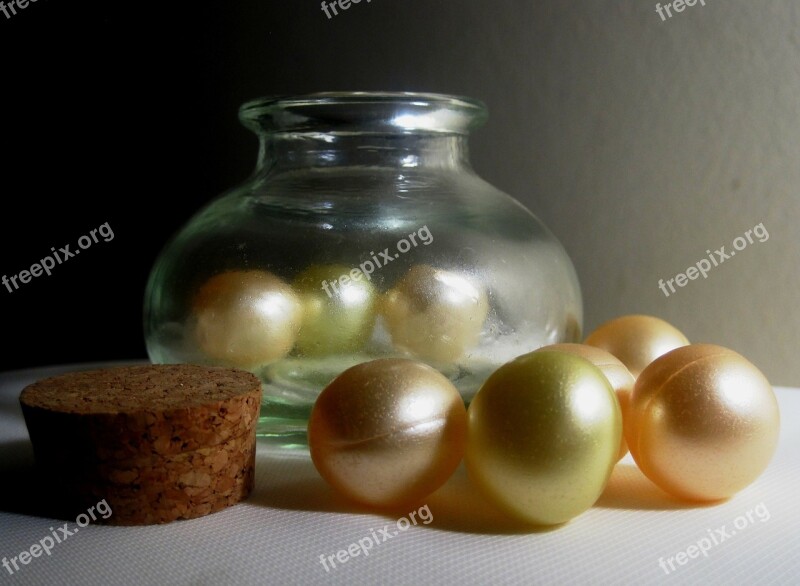 Balls Gel Fragrant Pearly Bottle