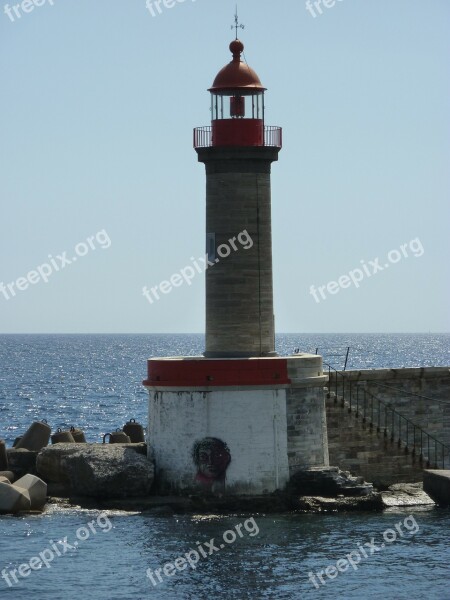 Lighthouse Bastia Corsica Village France