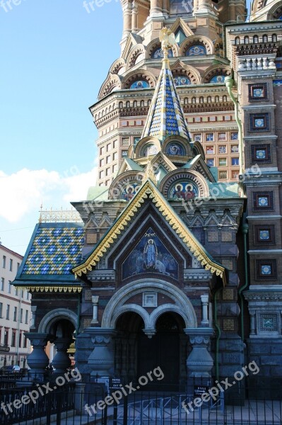 Church On Spilt Blood Decoratve Facets Arches