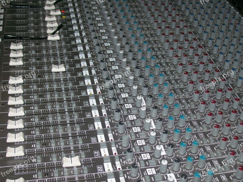 Mixer Music Studio Music System Audio