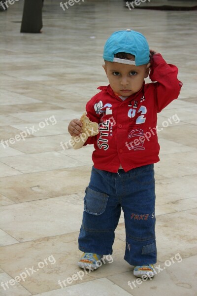 Little Boy Blue Cap Cute Free Photos