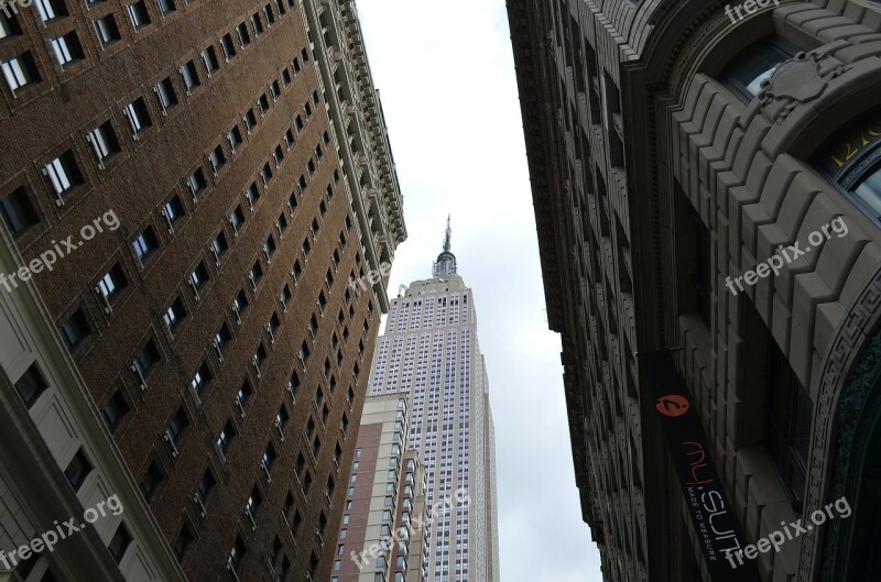 Manhattan Sky City New York Building