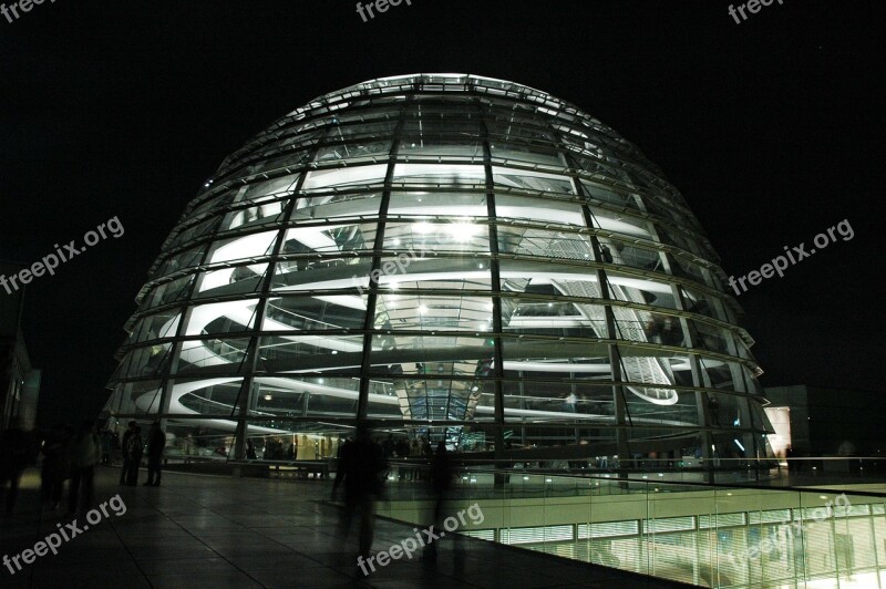 Berlin The Reichstag Building Glass Glass The Design Of The