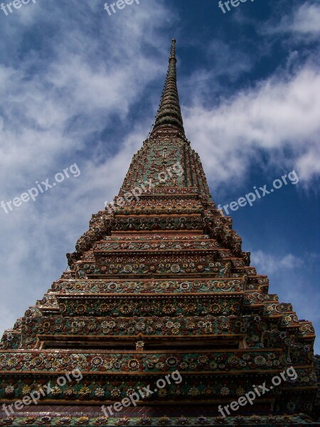 Faith Spirituality Bangkok Buddhism Tower