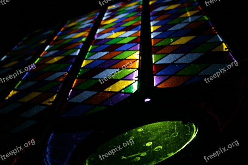 Light Colors Church Faith Stained Glass