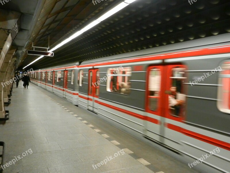 Metro Metro Station Package Departure Free Photos