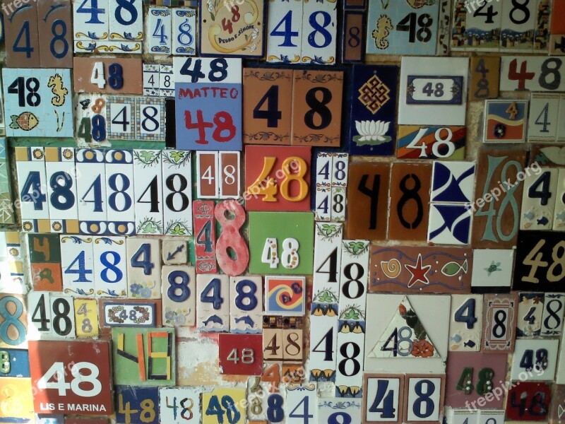 Numbers Facade Home Free Photos