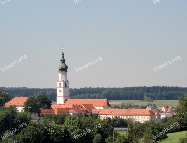 Church Neumarkt St Veit Monastery Monastery Church Bavaria