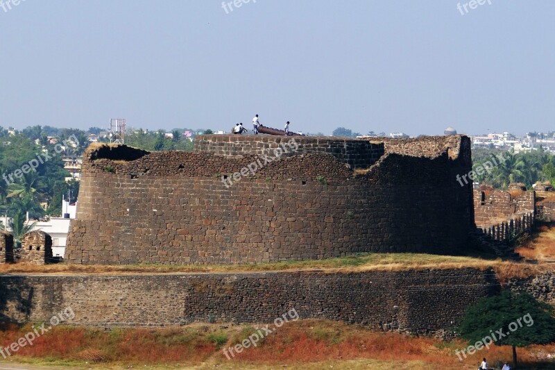 Gulbarga Fort Bahmani Dynasty Indo-persian Architecture Karnataka