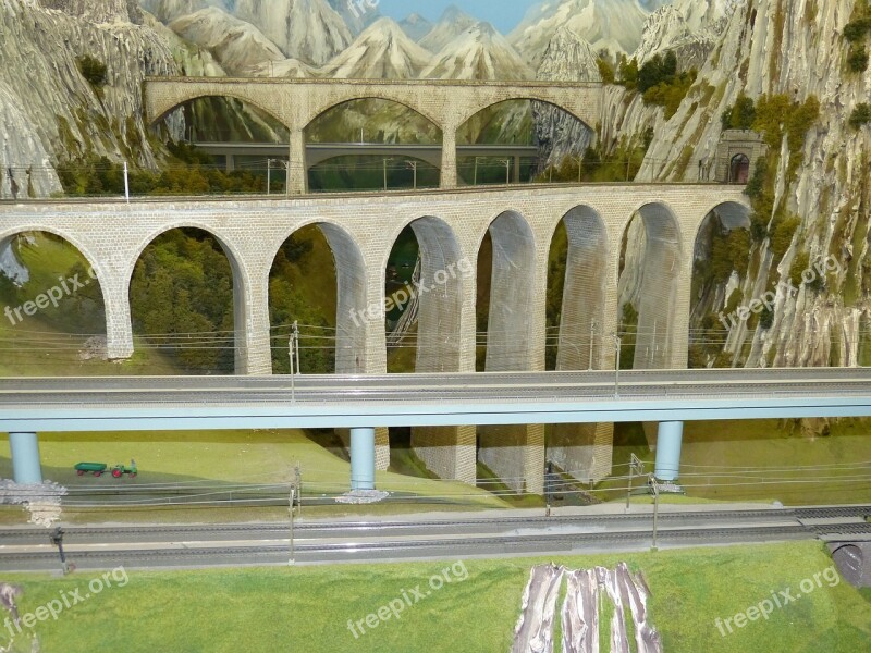 Modelling Model Railway Bridge Bridges Arch Valley