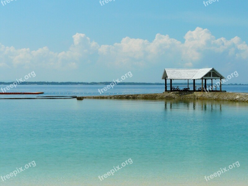 Blue Sea Clear Water Resort Beautiful Scenery Seaview