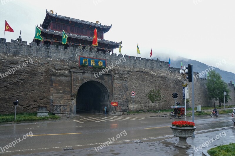 Southwest China City Wall Songpan Free Photos