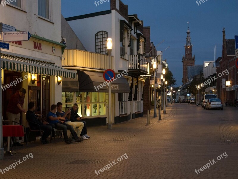 Holland Katwijk Night Free Photos