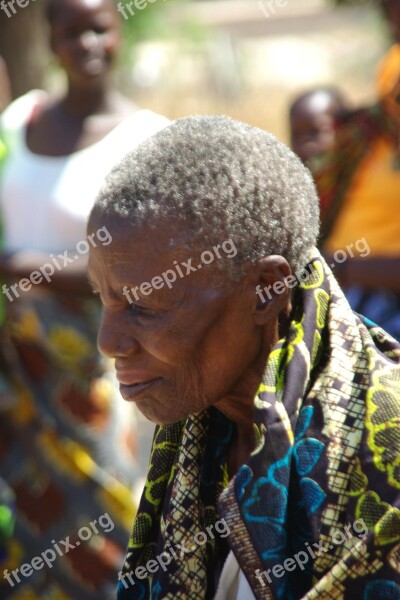 Grandmother Grandma Africa Tanzania Wisdom